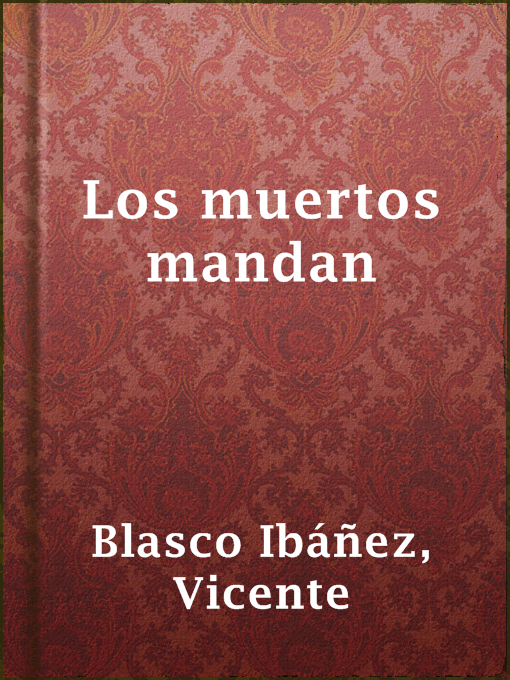 Cover image for Los muertos mandan
